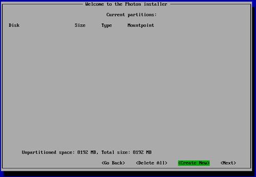 Custom partition