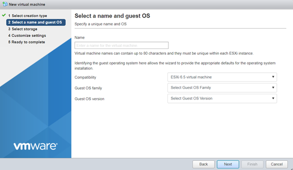 VM name