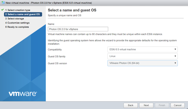 Guest operating system