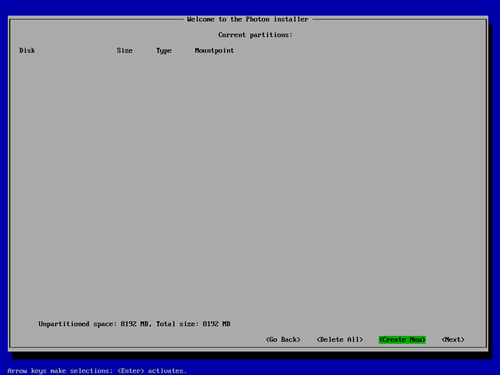 Custom partition