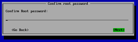 Password confirmation