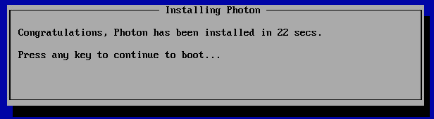 Boot VM