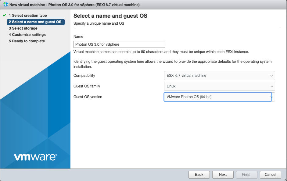 Guest operating system