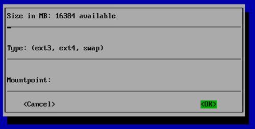 New Partition