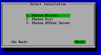 installation option