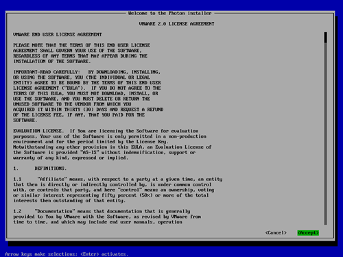 License agreement
