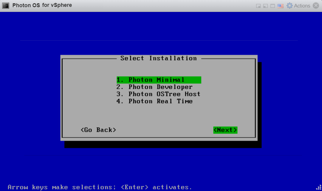 Installation Option