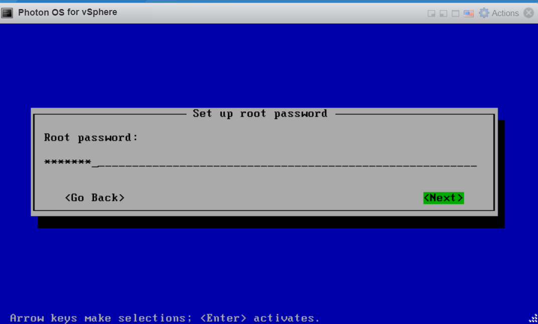 Root password