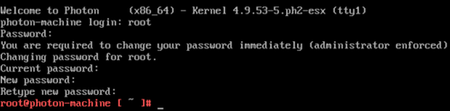 Shell prompt